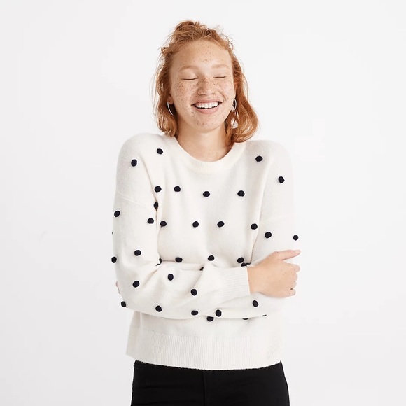 MADEWELL Brockton Bobble Sweater in Coziest Yarn - Picture 10 of 12